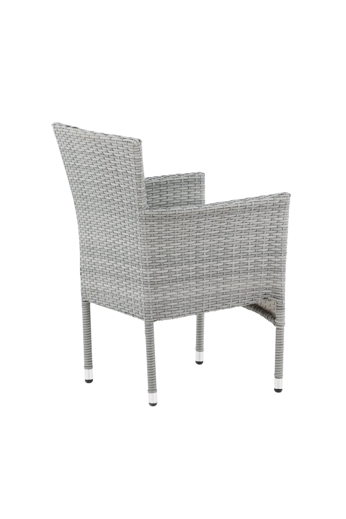 Malina Outdoor - Essstuhl - grau/Weidengeflecht - Outdoor - Essstühle - ALVAHOME