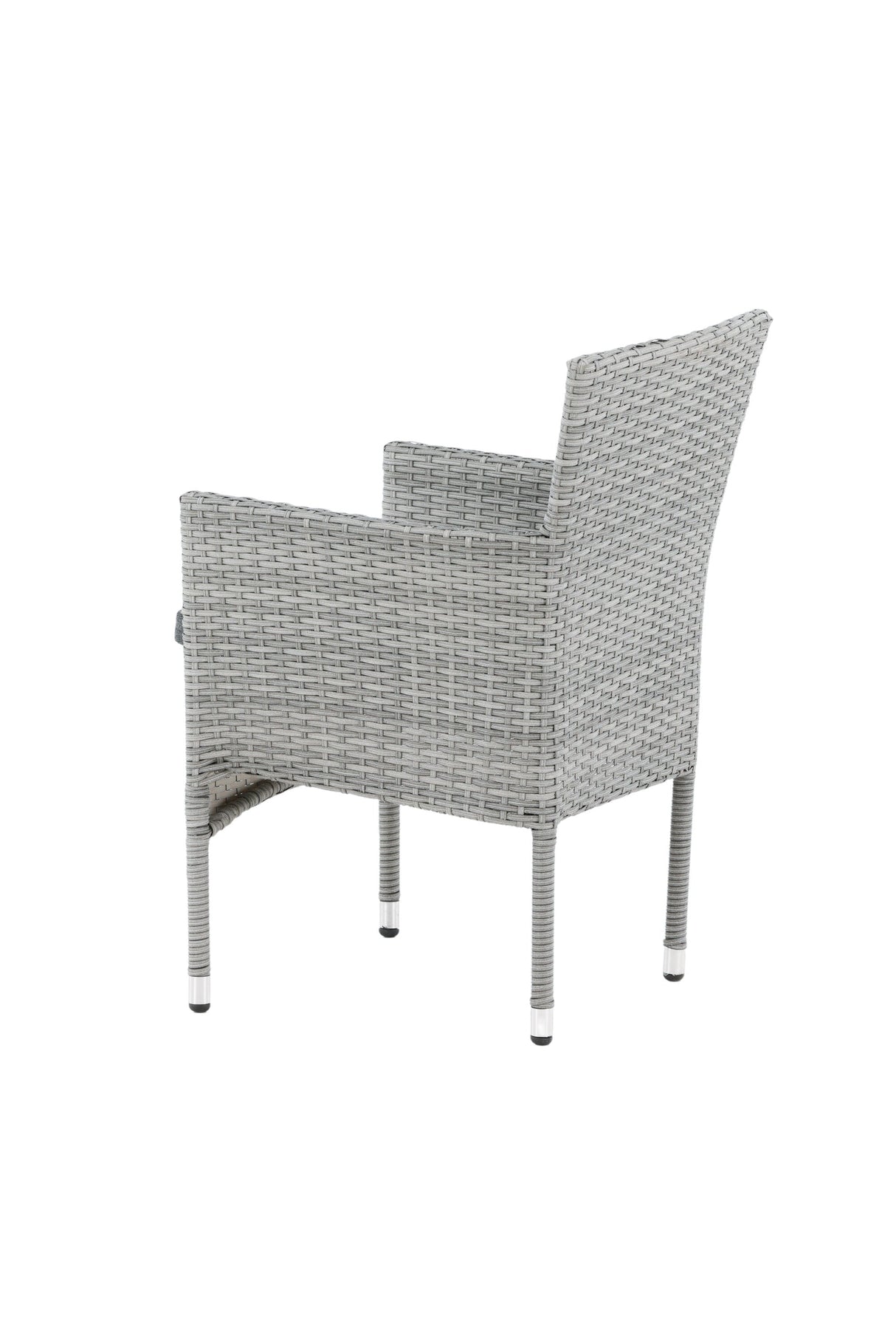 Malina Outdoor - Essstuhl - grau/Weidengeflecht - Outdoor - Essstühle - ALVAHOME