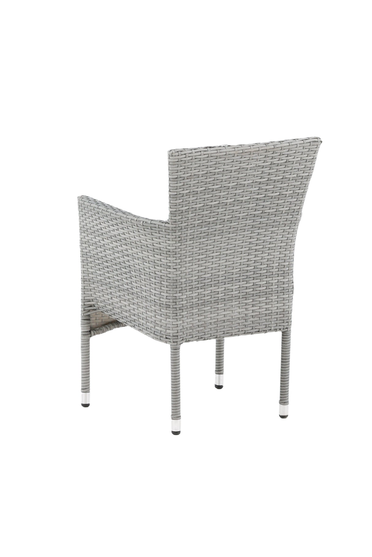 Malina Outdoor - Essstuhl - grau/Weidengeflecht - Outdoor - Essstühle - ALVAHOME