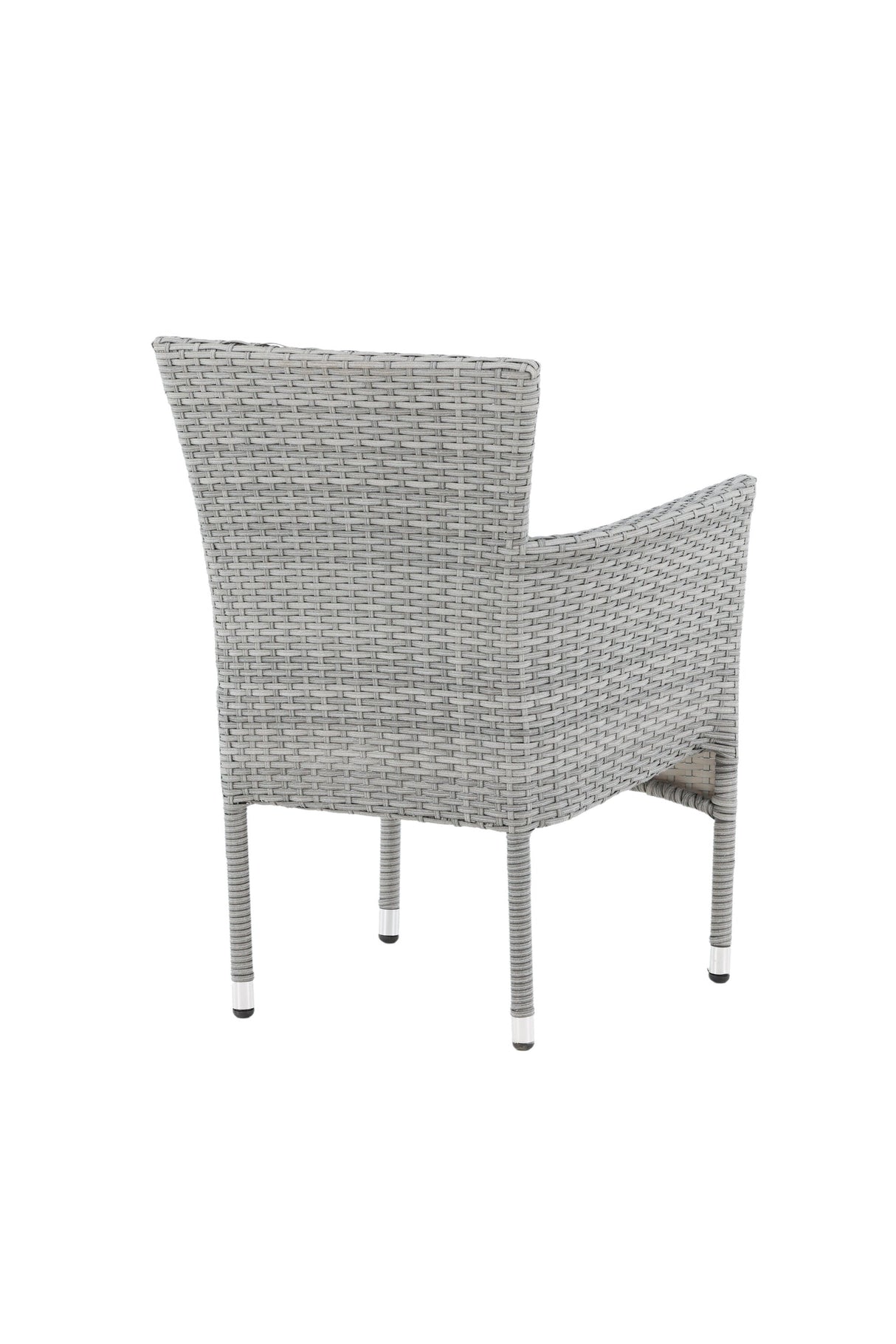 Malina Outdoor - Essstuhl - grau/Weidengeflecht - Outdoor - Essstühle - ALVAHOME