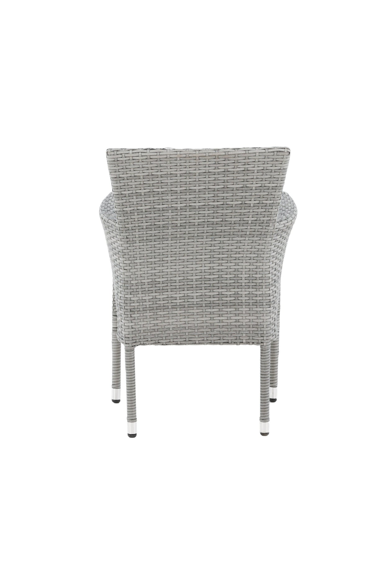 Malina Outdoor - Essstuhl - grau/Weidengeflecht - Outdoor - Essstühle - ALVAHOME
