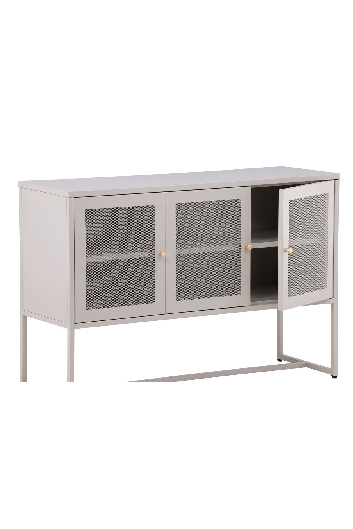 Malla Schrank - beige/Stahl - Schränke - ALVAHOME