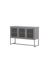Malla Schrank - hellgrau/Stahl - Schränke - ALVAHOME