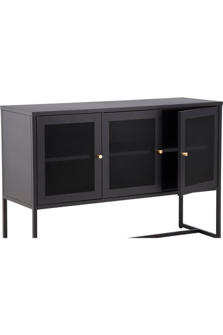 Malla Schrank - schwarz/Stahl - Schränke - ALVAHOME