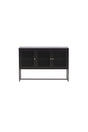 Malla Schrank - schwarz/Stahl - Schränke - ALVAHOME