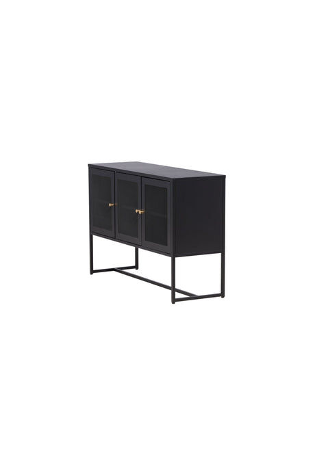 Malla Schrank - schwarz/Stahl - Schränke - ALVAHOME