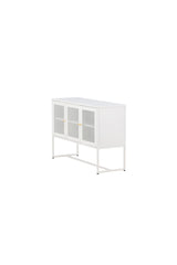 Malla Schrank - weiß/Stahl - Schränke - ALVAHOME