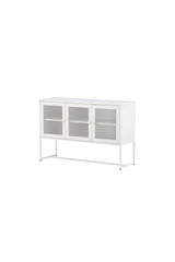 Malla Schrank - weiß/Stahl - Schränke - ALVAHOME