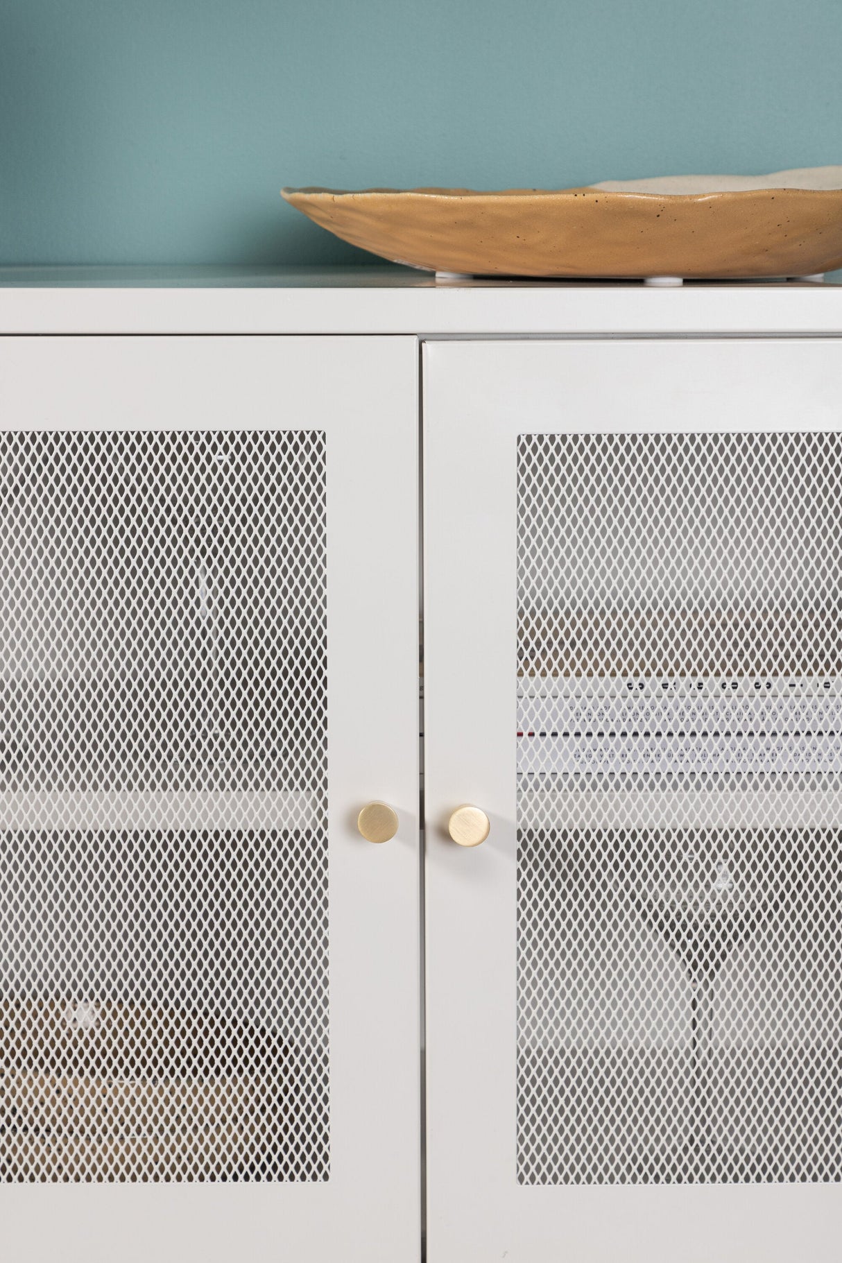 Malla Schrank - weiß/Stahl - Schränke - ALVAHOME