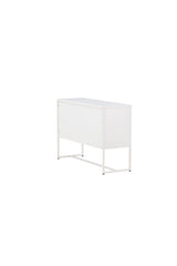Malla Schrank - weiß/Stahl - Schränke - ALVAHOME