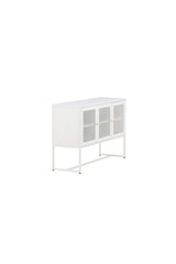 Malla Schrank - weiß/Stahl - Schränke - ALVAHOME