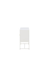 Malla Schrank - weiß/Stahl - Schränke - ALVAHOME