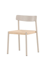Malmön Esszimmerstuhl - greige/Stahl - Essstühle - ALVAHOME