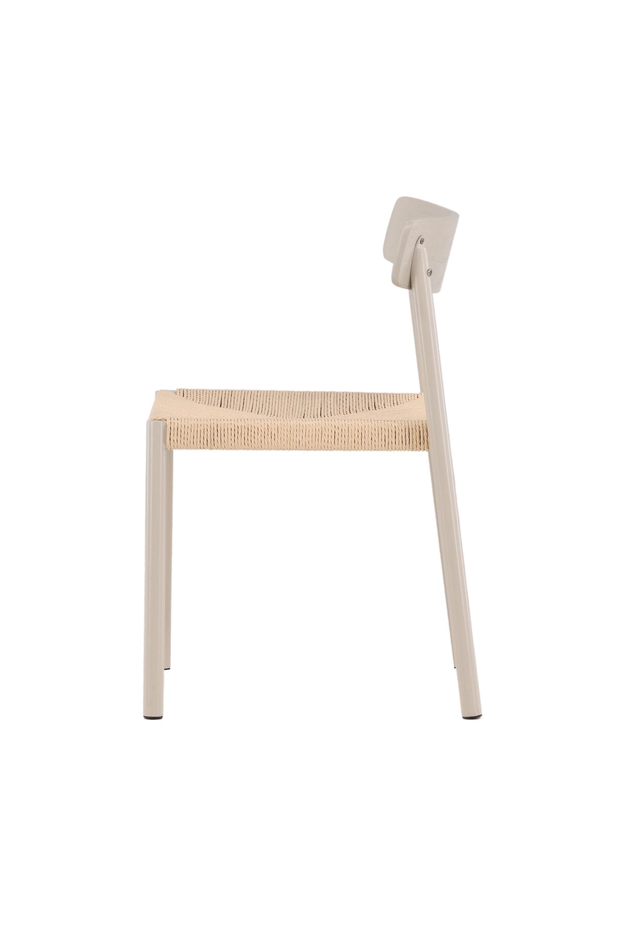 Malmön Esszimmerstuhl - greige/Stahl - Essstühle - ALVAHOME