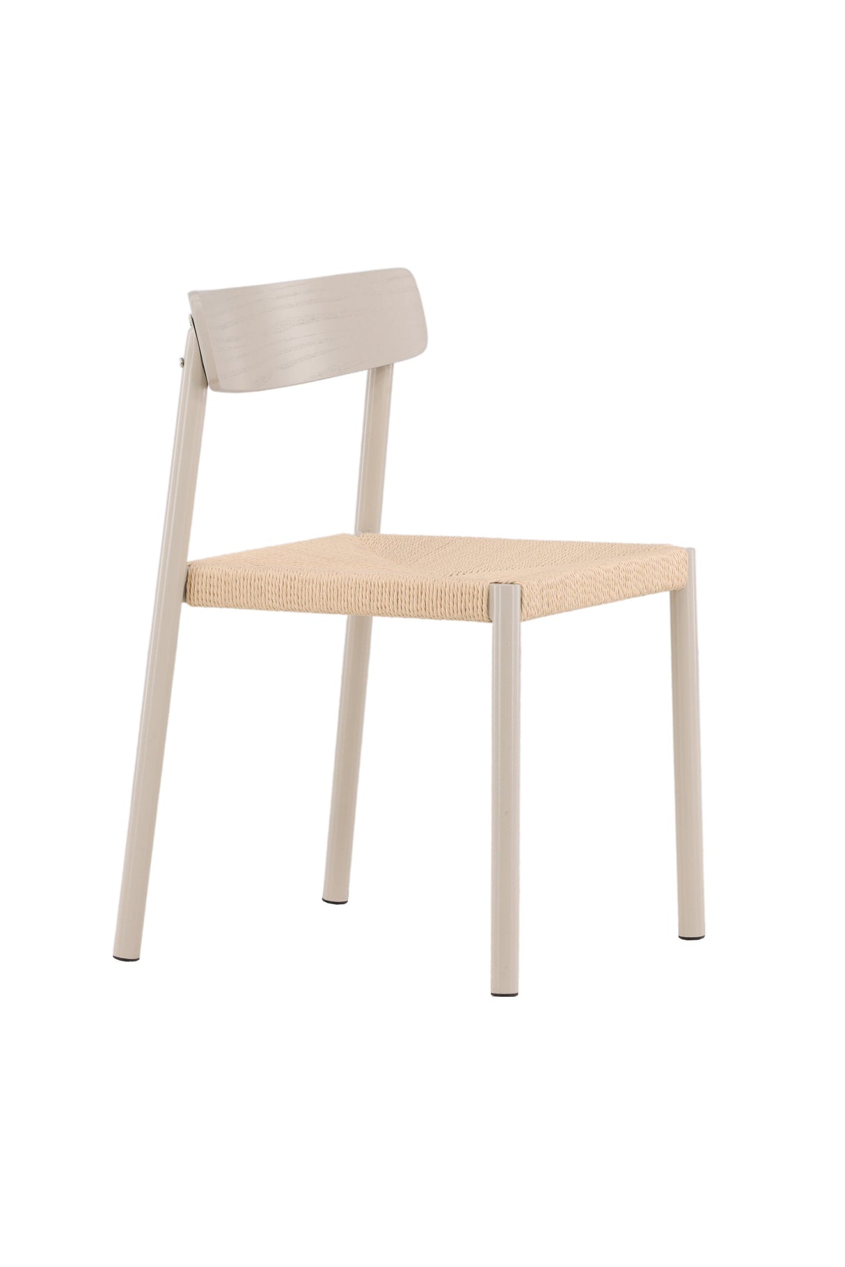 Malmön Esszimmerstuhl - greige/Stahl - Essstühle - ALVAHOME