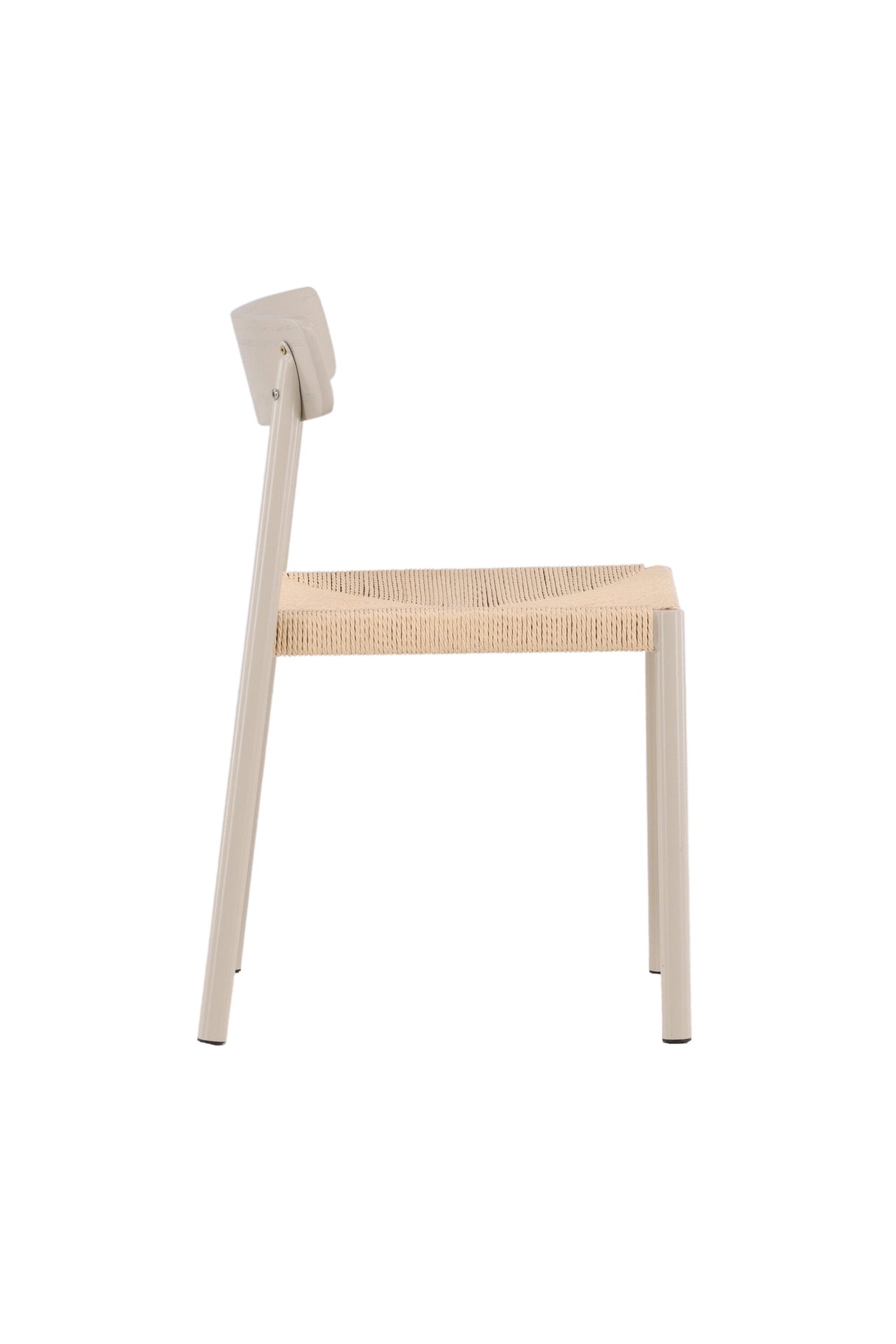 Malmön Esszimmerstuhl - greige/Stahl - Essstühle - ALVAHOME