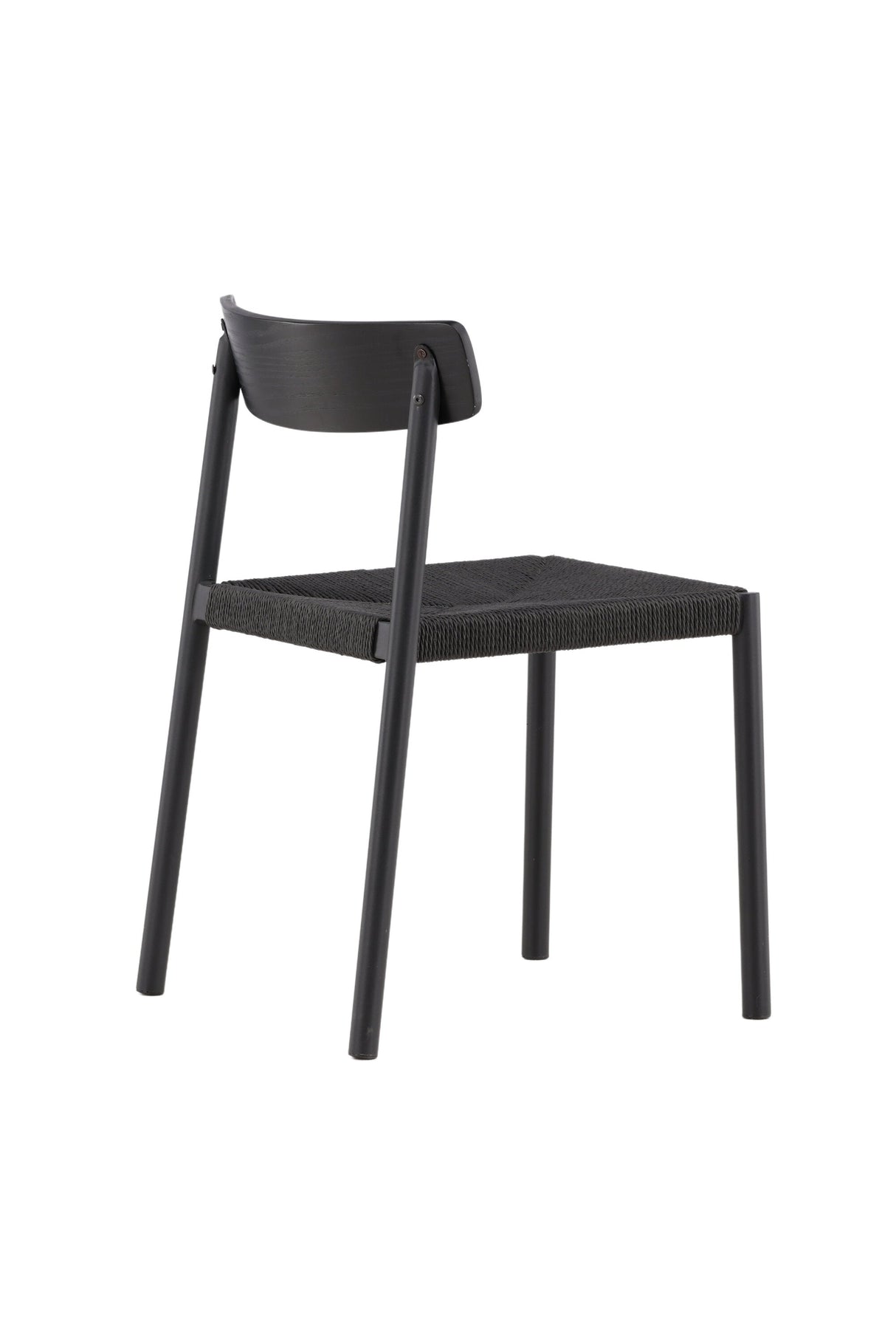 Malmön Esszimmerstuhl - schwarz/Stahl - Essstühle - ALVAHOME