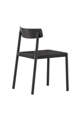 Malmön Esszimmerstuhl - schwarz/Stahl - Essstühle - ALVAHOME
