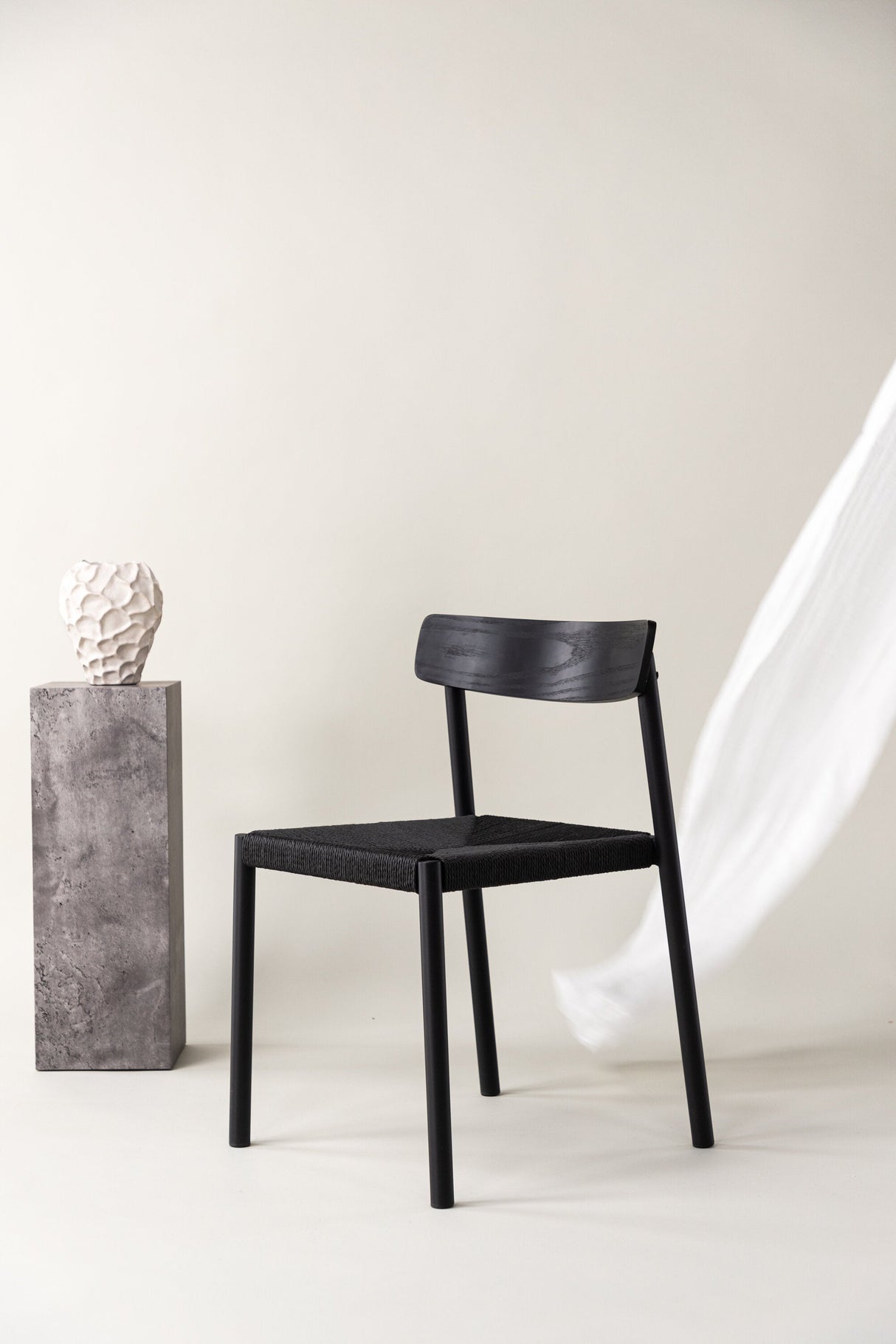 Malmön Esszimmerstuhl - schwarz/Stahl - Essstühle - ALVAHOME