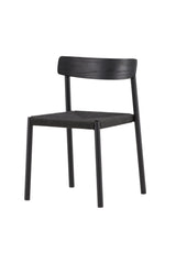 Malmön Esszimmerstuhl - schwarz/Stahl - Essstühle - ALVAHOME
