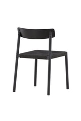 Malmön Esszimmerstuhl - schwarz/Stahl - Essstühle - ALVAHOME