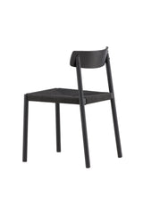 Malmön Esszimmerstuhl - schwarz/Stahl - Essstühle - ALVAHOME