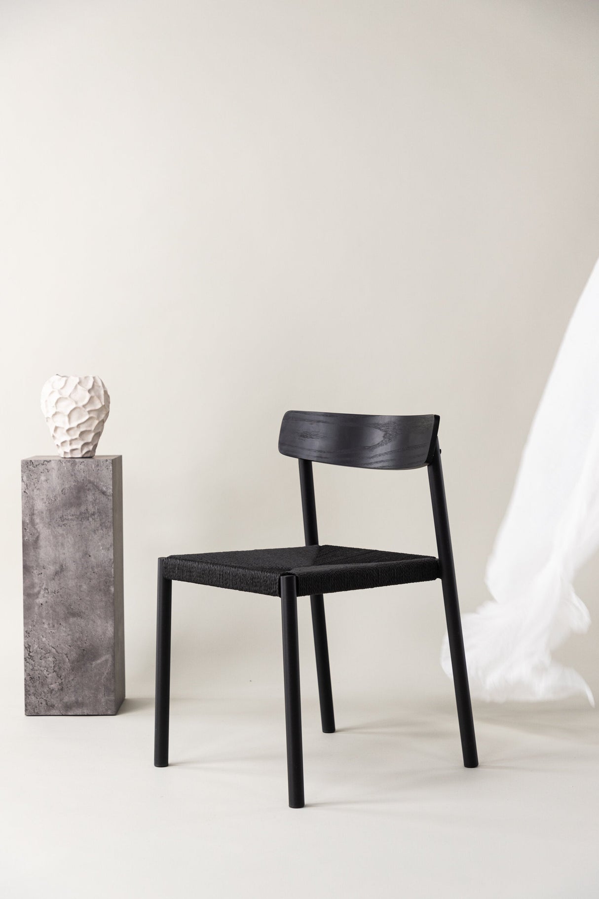 Malmön Esszimmerstuhl - schwarz/Stahl - Essstühle - ALVAHOME