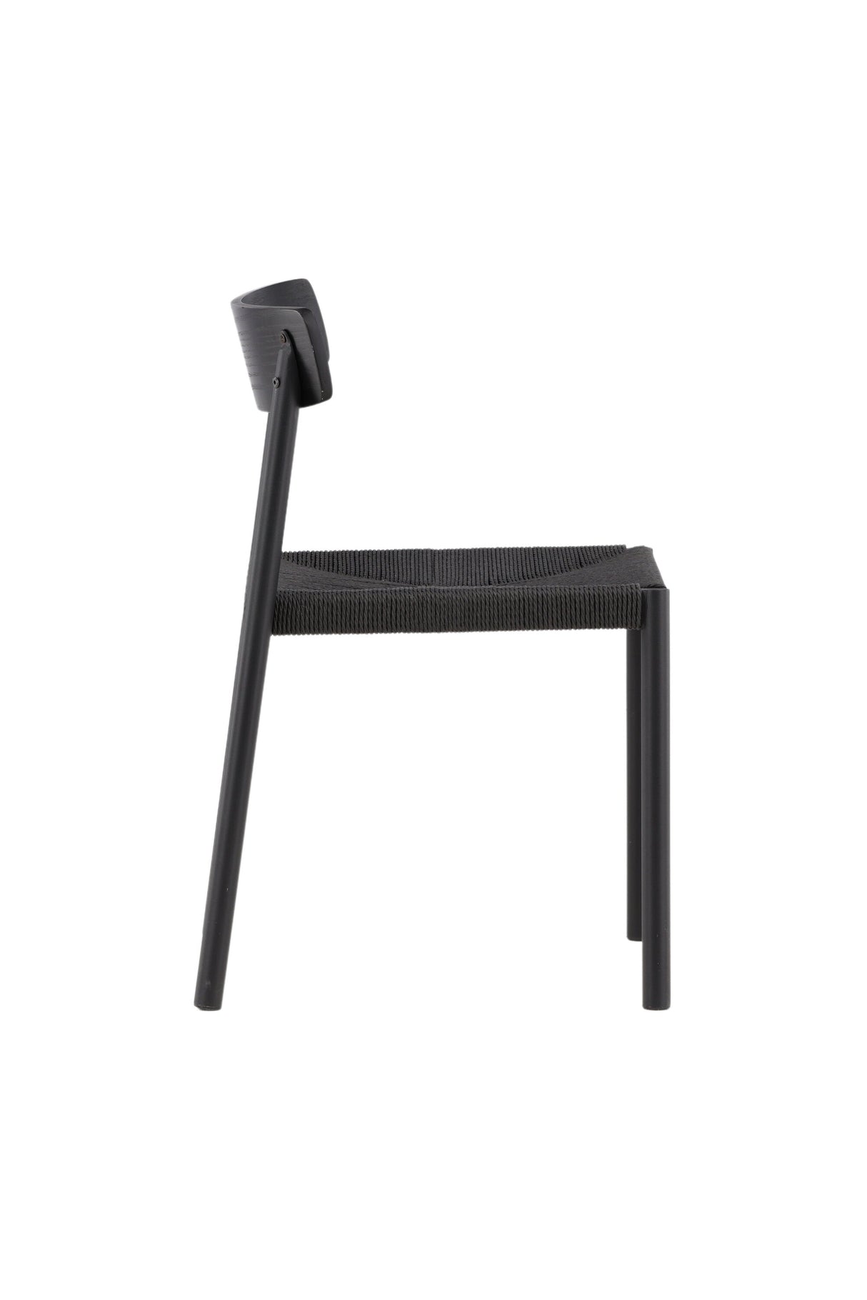 Malmön Esszimmerstuhl - schwarz/Stahl - Essstühle - ALVAHOME