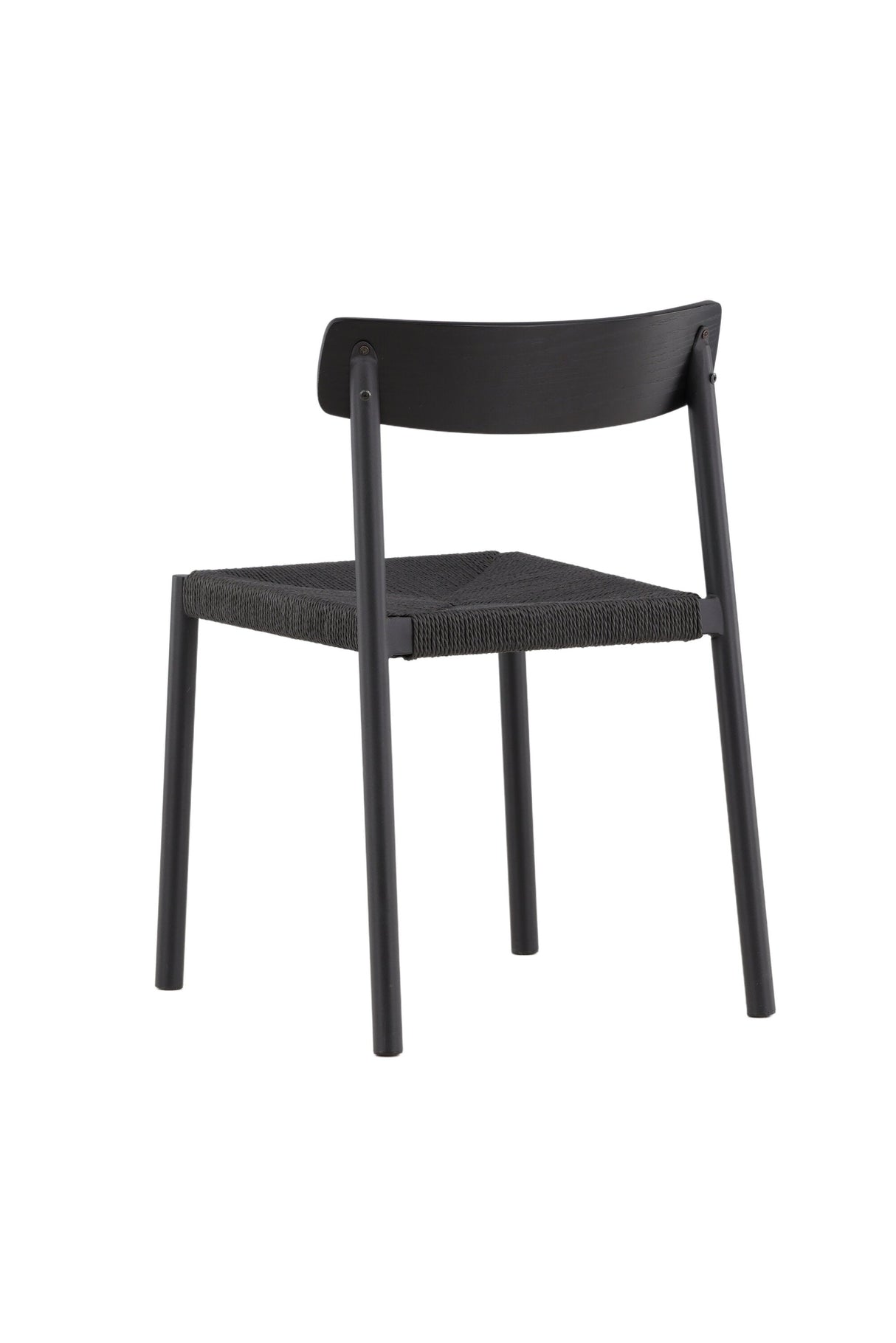 Malmön Esszimmerstuhl - schwarz/Stahl - Essstühle - ALVAHOME
