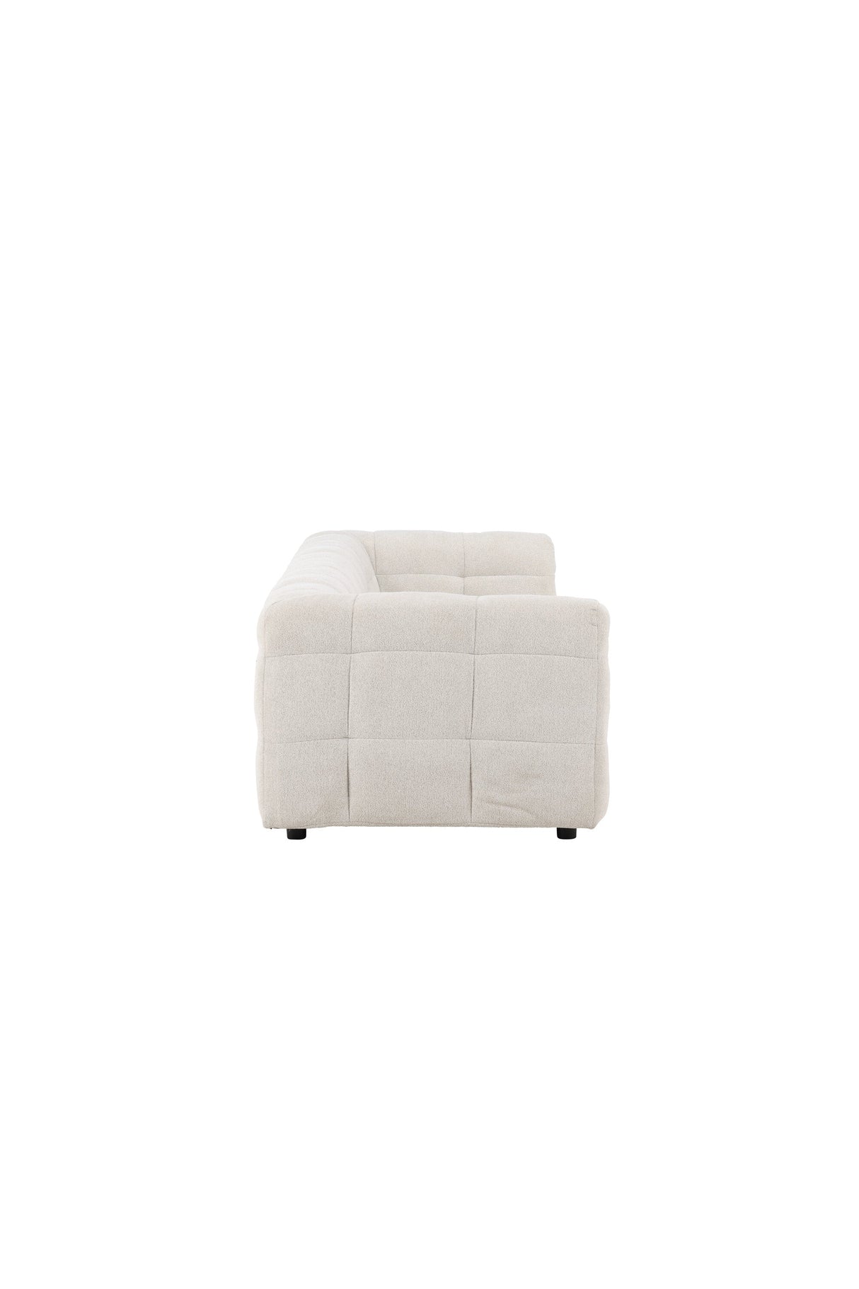 Malou 3 - Sitzer Sofa - beige/Polyester - 3 - Sitzer Sofas - ALVAHOME