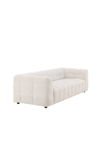 Malou 3 - Sitzer Sofa - beige/Polyester - 3 - Sitzer Sofas - ALVAHOME
