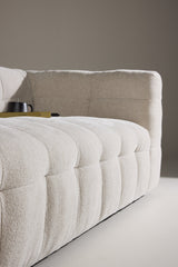 Malou 3 - Sitzer Sofa - beige/Polyester - 3 - Sitzer Sofas - ALVAHOME