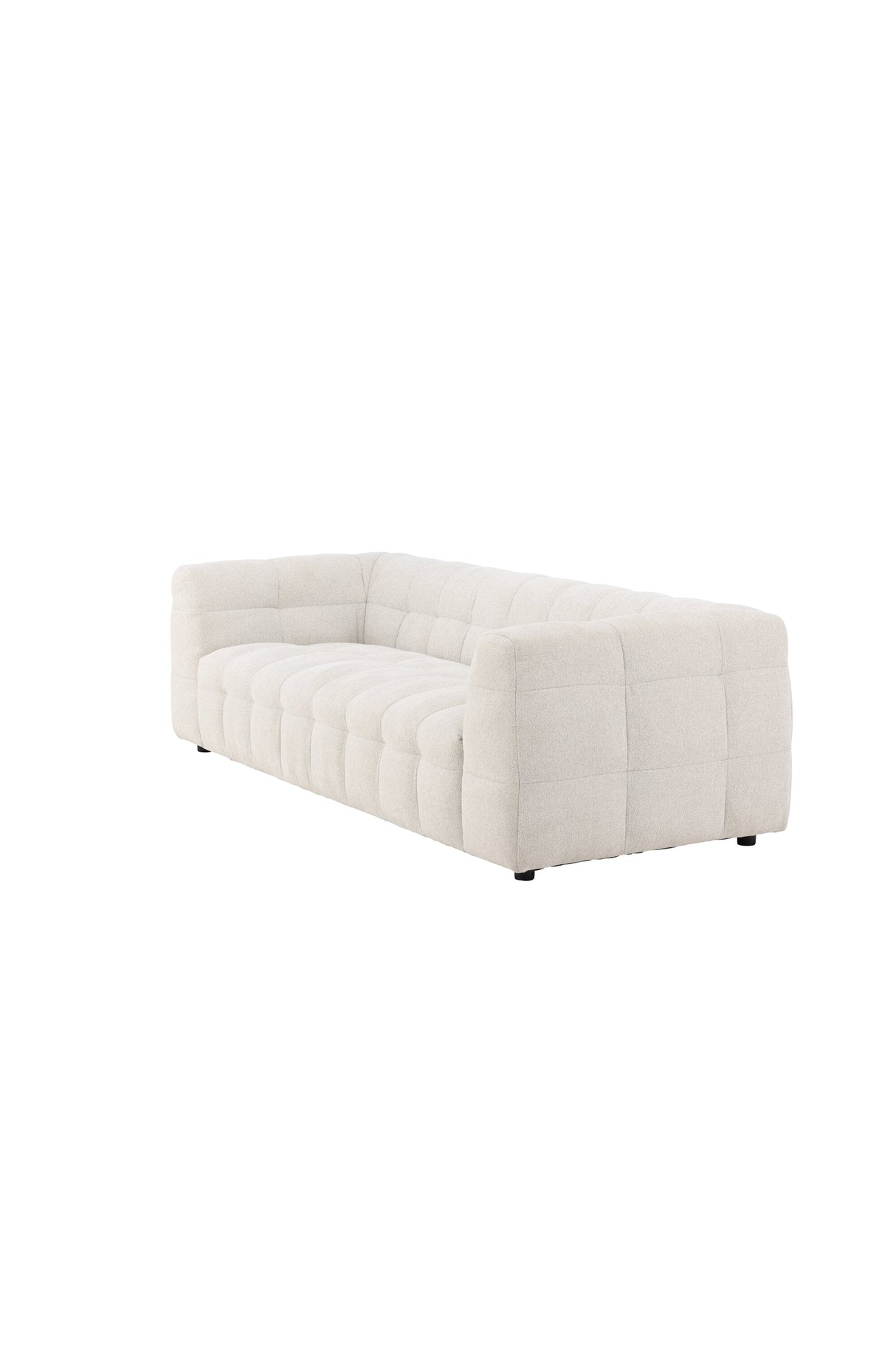 Malou 3 - Sitzer Sofa - beige/Polyester - 3 - Sitzer Sofas - ALVAHOME