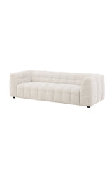 Malou 3 - Sitzer Sofa - beige/Polyester - 3 - Sitzer Sofas - ALVAHOME