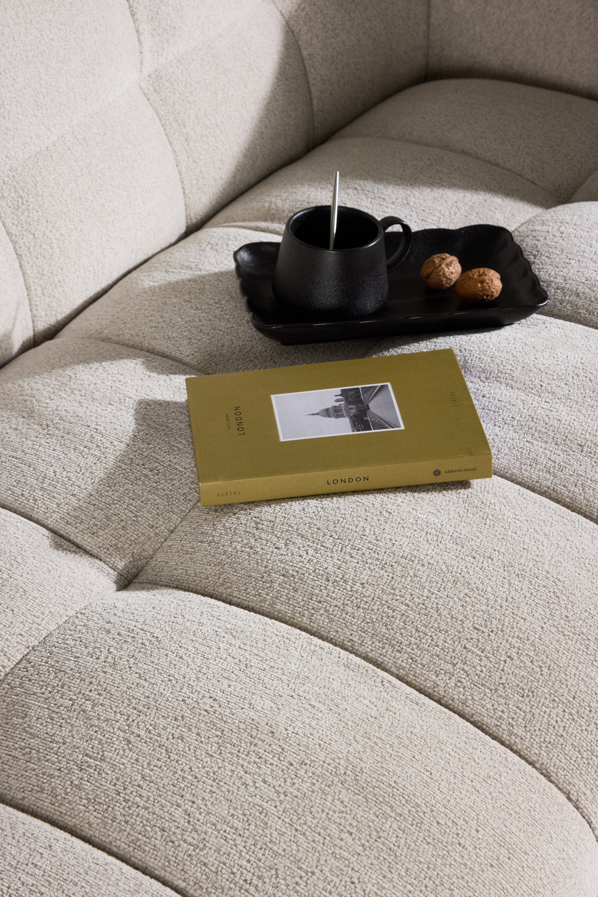 Malou 3 - Sitzer Sofa - beige/Polyester - 3 - Sitzer Sofas - ALVAHOME