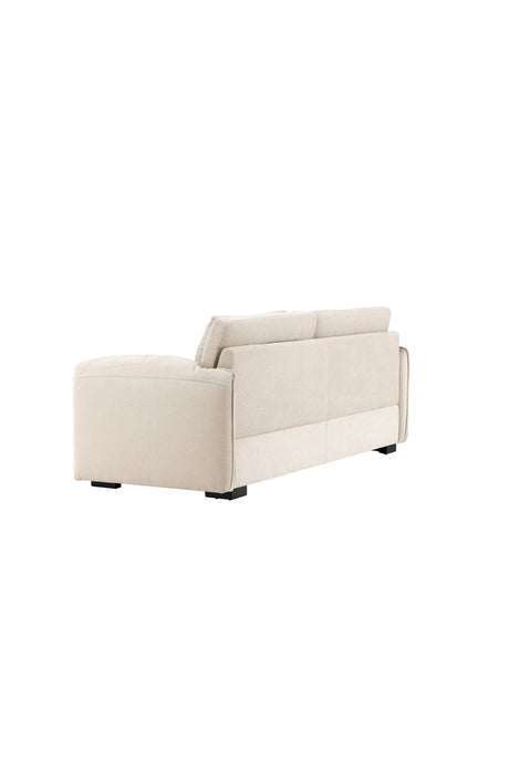Malva 3 - Sitzer Sofa - beige/Polyester - 3 - Sitzer Sofas - ALVAHOME