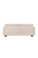 Malva 3 - Sitzer Sofa - beige/Polyester - 3 - Sitzer Sofas - ALVAHOME