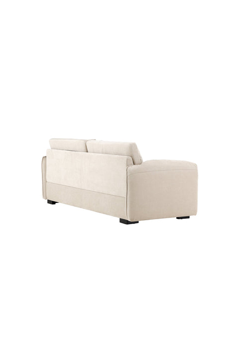 Malva 3 - Sitzer Sofa - beige/Polyester - 3 - Sitzer Sofas - ALVAHOME