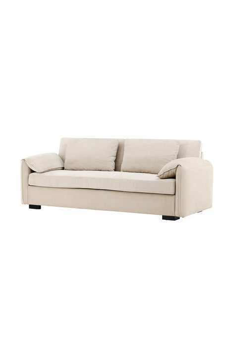 Malva 3 - Sitzer Sofa - beige/Polyester - 3 - Sitzer Sofas - ALVAHOME