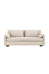 Malva 3 - Sitzer Sofa - beige/Polyester - 3 - Sitzer Sofas - ALVAHOME