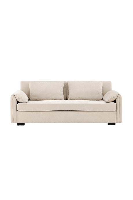 Malva 3 - Sitzer Sofa - beige/Polyester - 3 - Sitzer Sofas - ALVAHOME