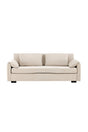 Malva 3 - Sitzer Sofa - beige/Polyester - 3 - Sitzer Sofas - ALVAHOME