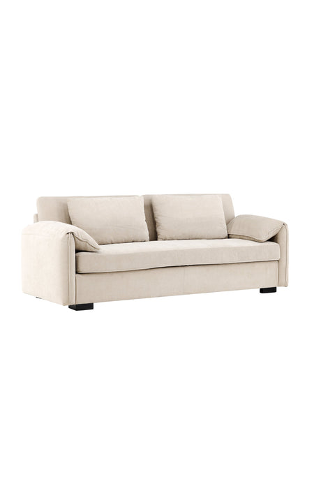 Malva 3 - Sitzer Sofa - beige/Polyester - 3 - Sitzer Sofas - ALVAHOME