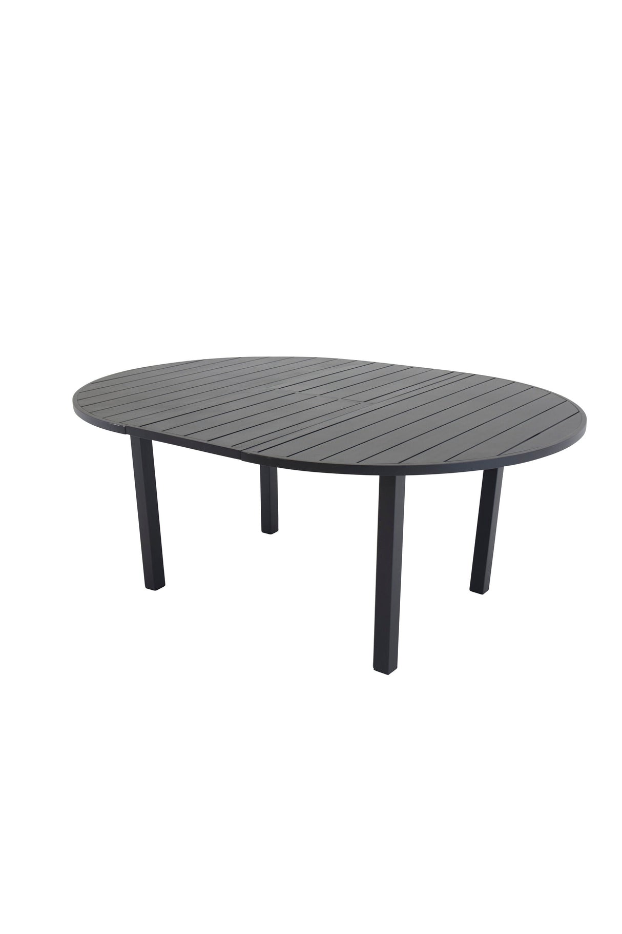 Marbella Outdoor - Esstisch rund - schwarz/Aluminum - Outdoor - Esstische (rund) - ALVAHOME
