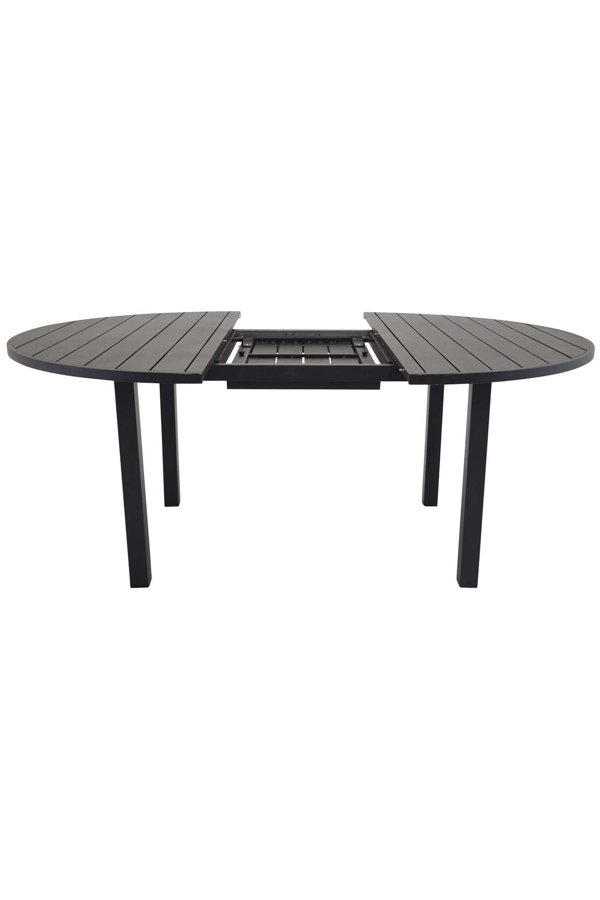 Marbella Outdoor - Esstisch rund - schwarz/Aluminum - Outdoor - Esstische (rund) - ALVAHOME