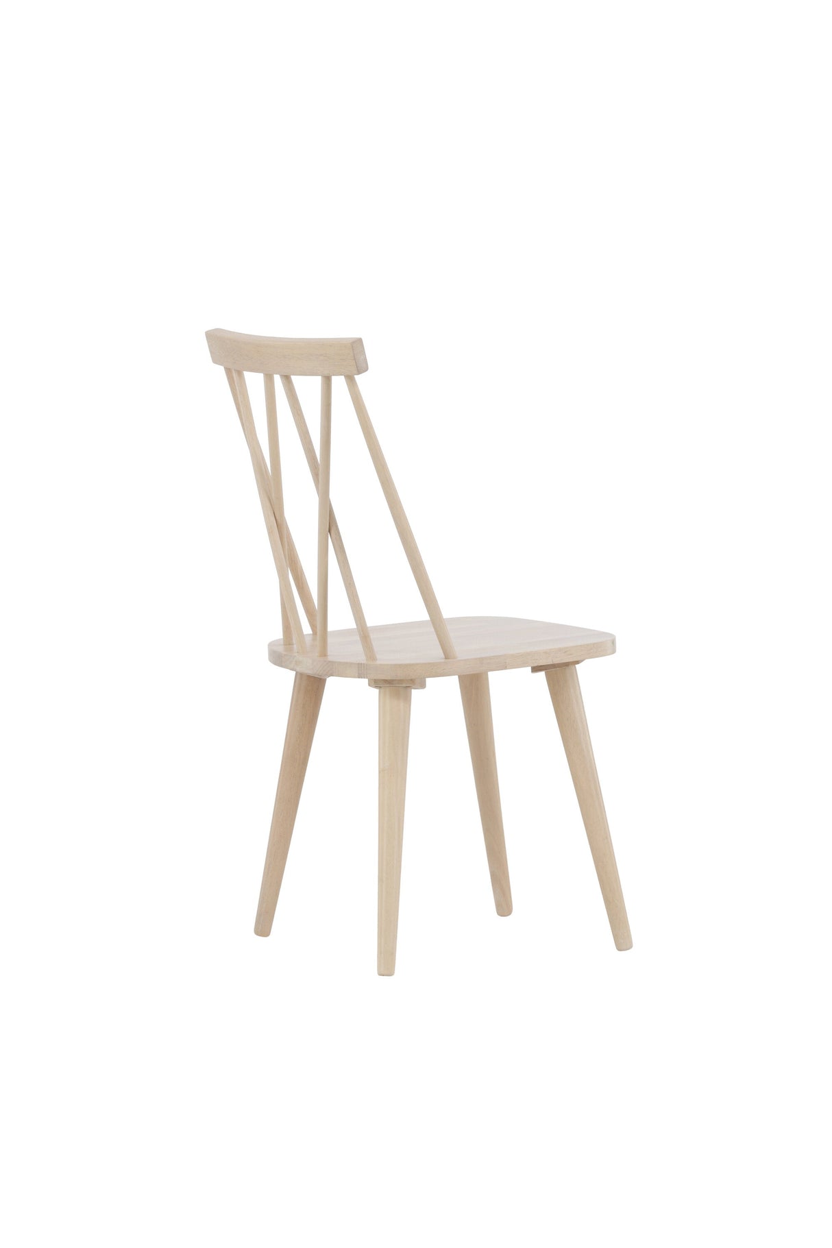Mariette Esszimmerstuhl - white - wash/Gummiholz - Essstühle - ALVAHOME