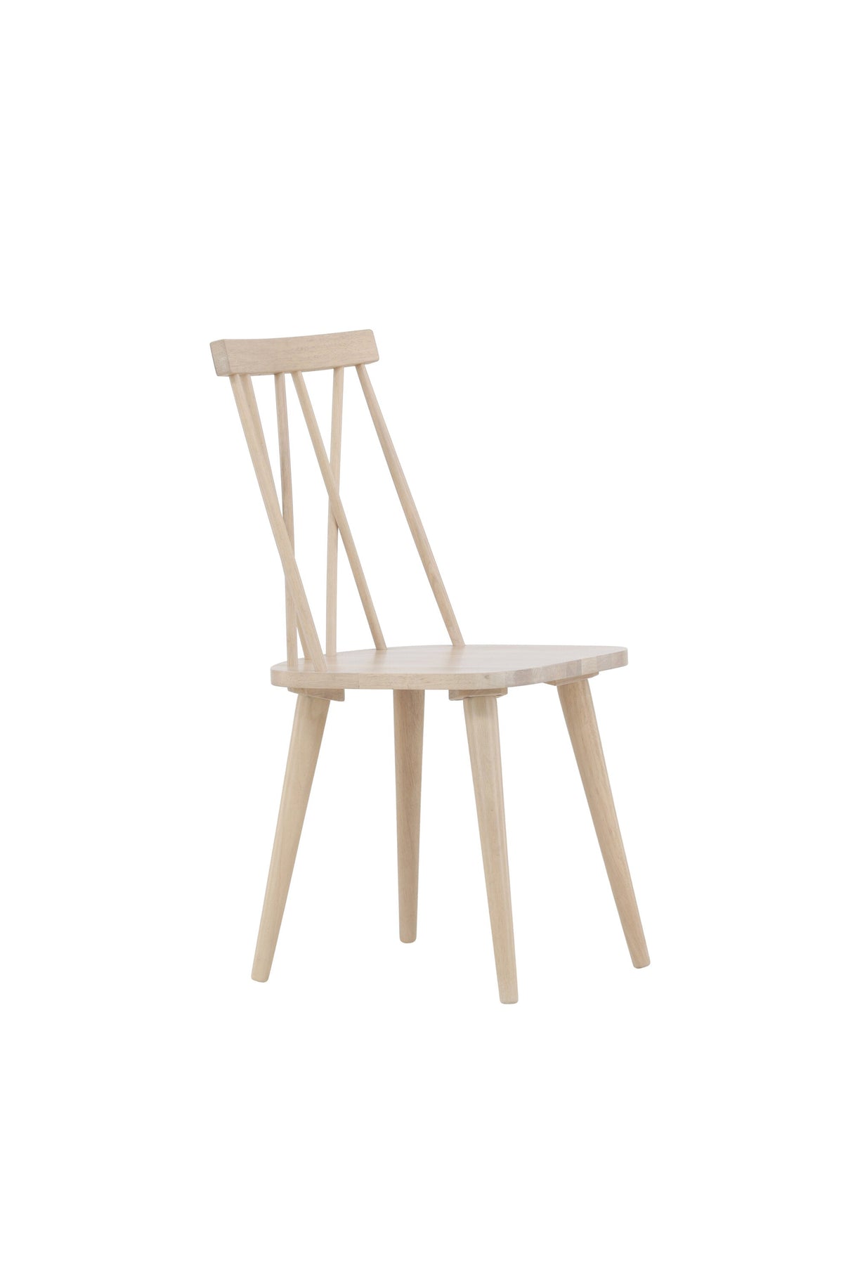 Mariette Esszimmerstuhl - white - wash/Gummiholz - Essstühle - ALVAHOME