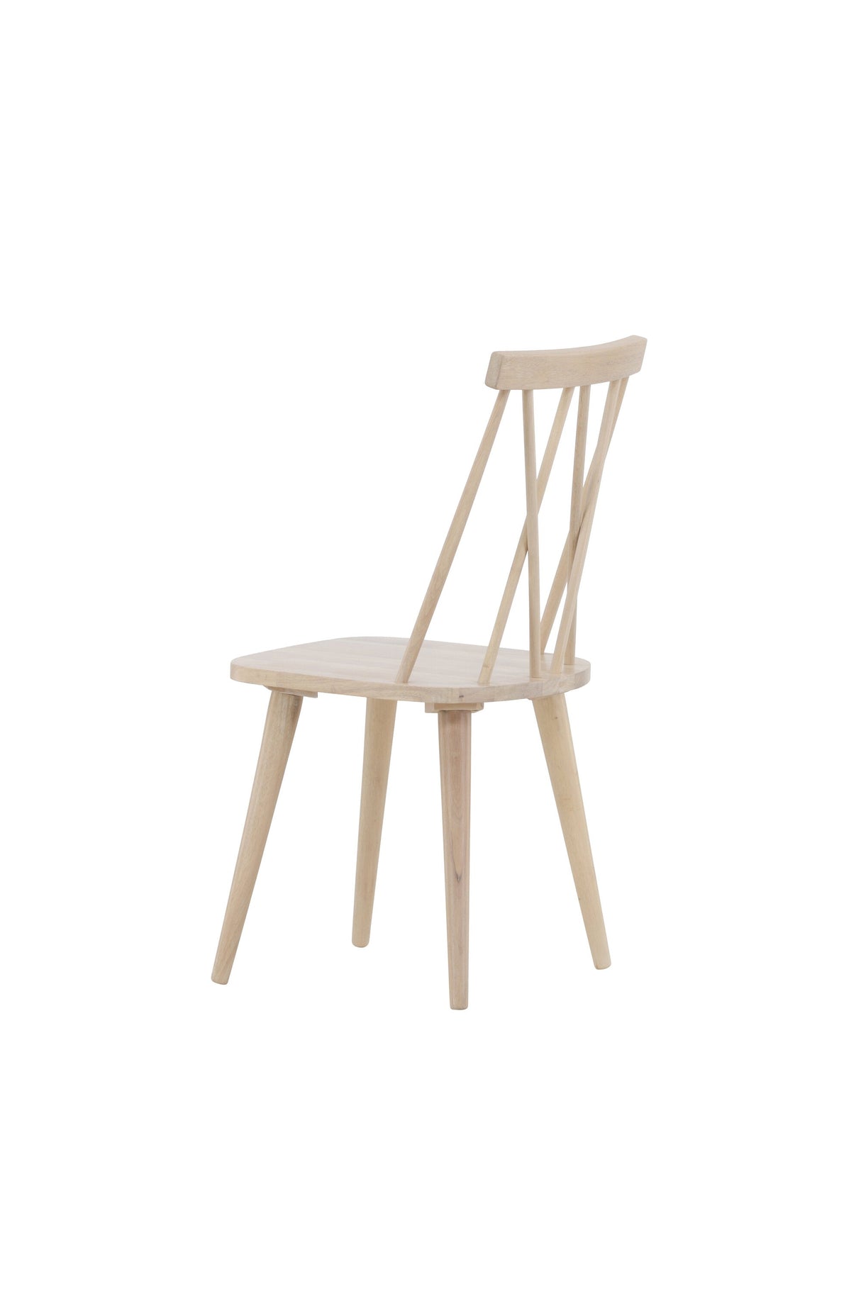 Mariette Esszimmerstuhl - white - wash/Gummiholz - Essstühle - ALVAHOME