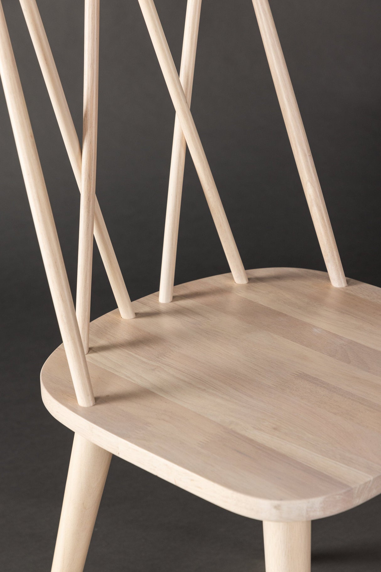 Mariette Esszimmerstuhl - white - wash/Gummiholz - Essstühle - ALVAHOME