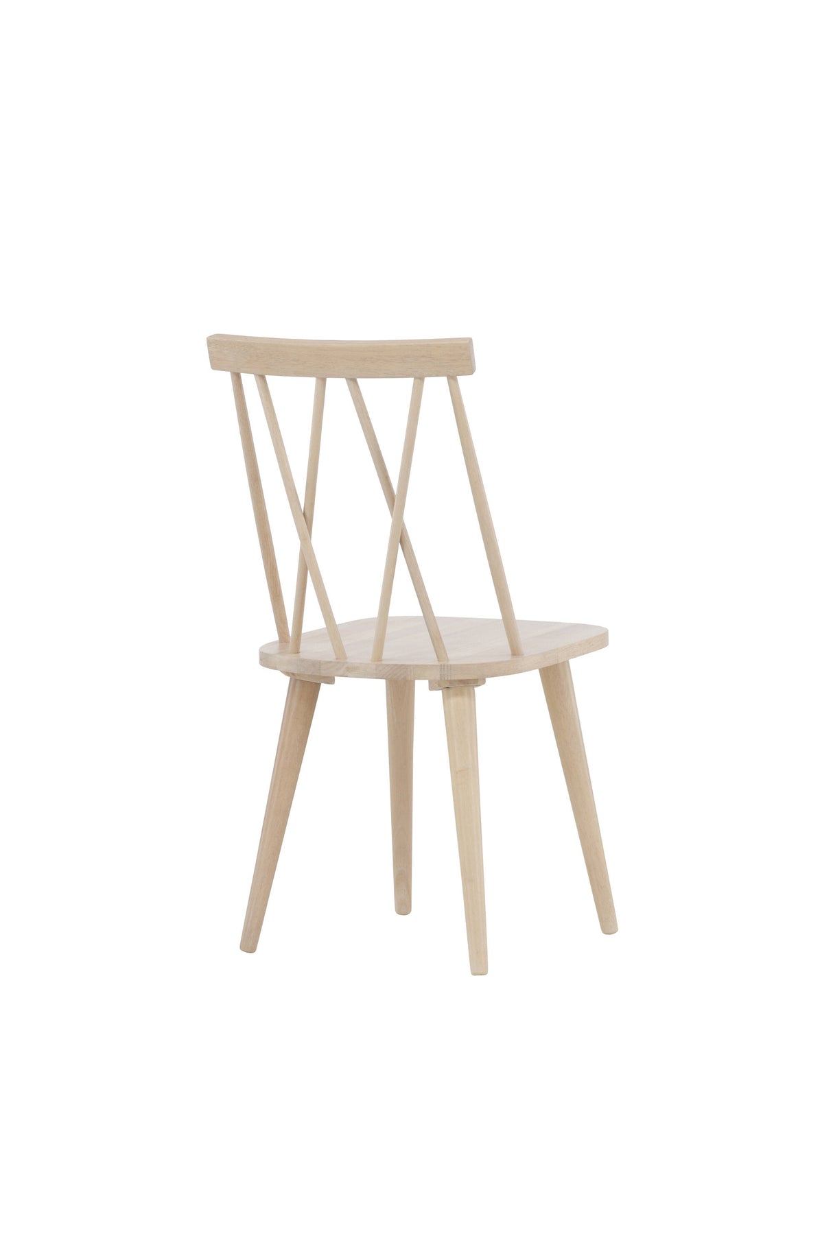 Mariette Esszimmerstuhl - white - wash/Gummiholz - Essstühle - ALVAHOME